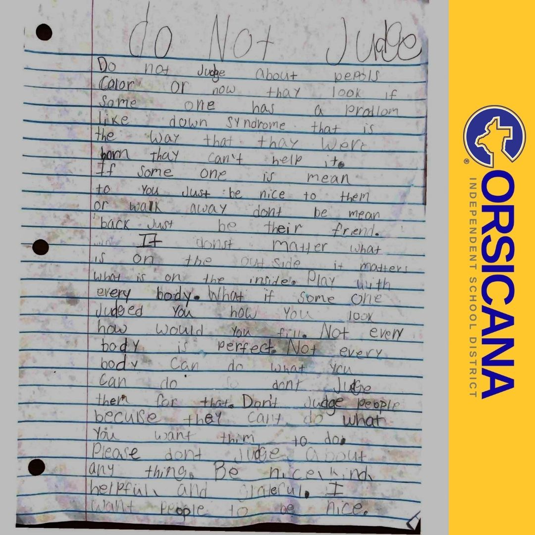 Corsicana ISD Student Shares Powerful Message 